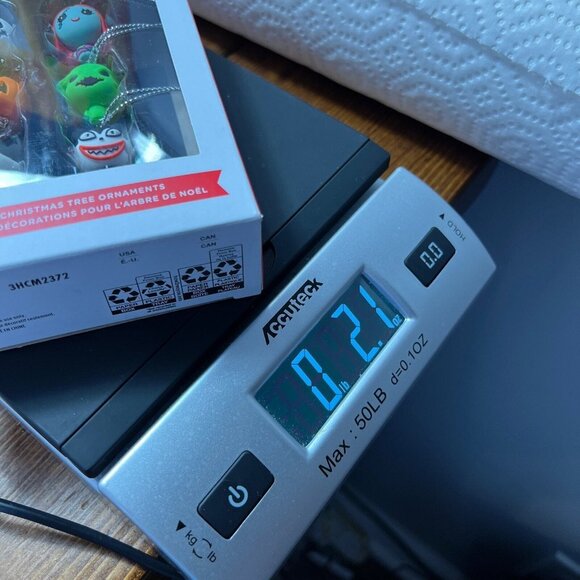 The Nightmare Before Christmas Mini Ornament Set Of 6 HALLMARK Disney NEW - Picture 5 of 5